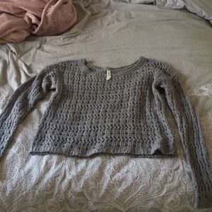 Aeropostale Crochet Sweater